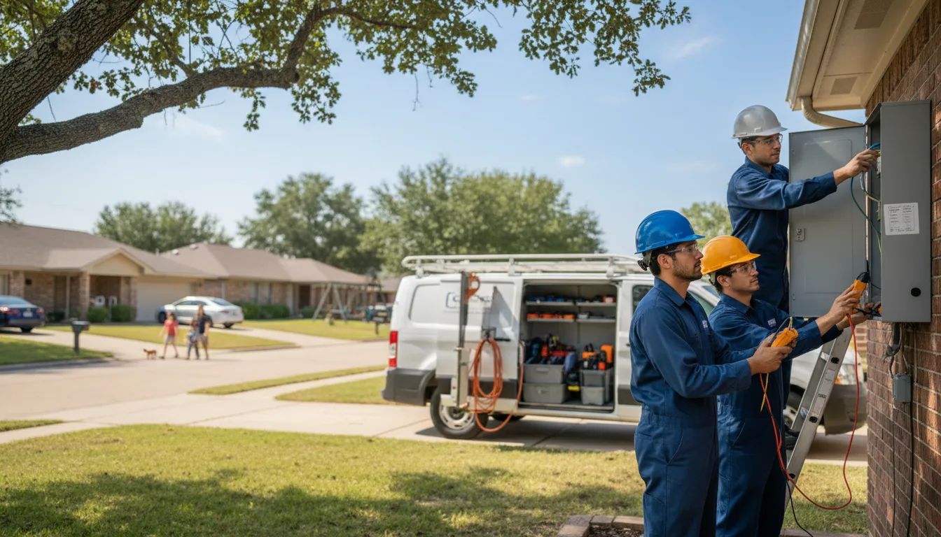 Certified electrician providing emergency electrical services in Boxholm, IA